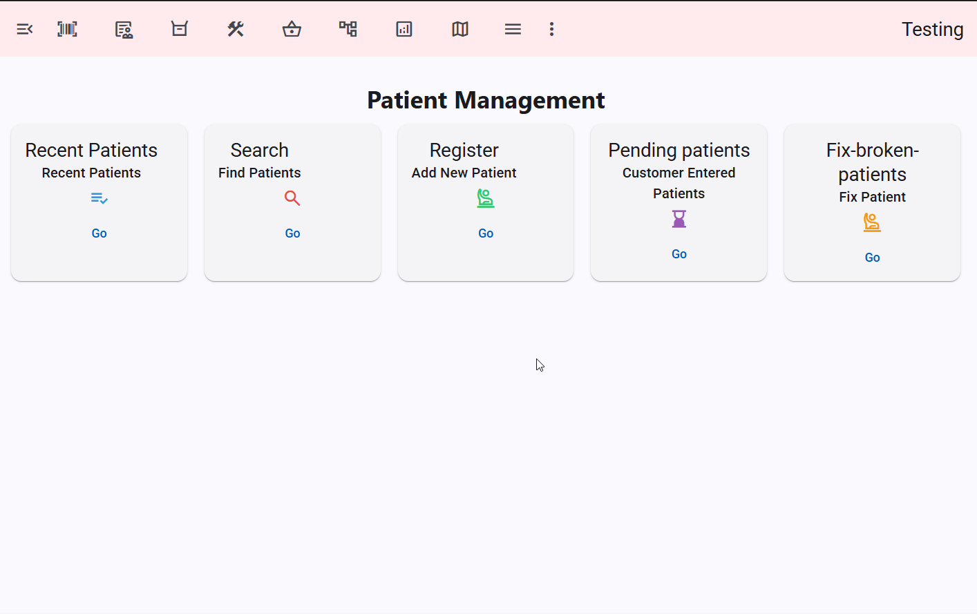 Patient Management Dashboard